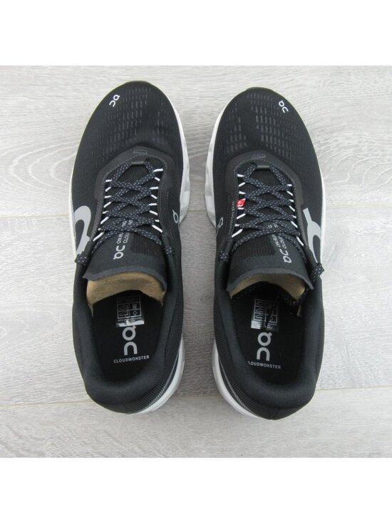 ON Cloudmonster  2 Athletic Running Shoes Men\'s Size 11.5 Black White NEW main image 12